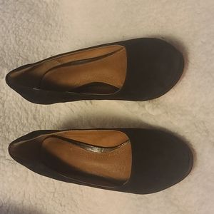 Black Clark pumps size 8